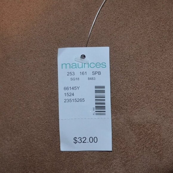 Women's Maurices floral cardigan crocheted detail in back size XL $32… - Picture 2 of 5